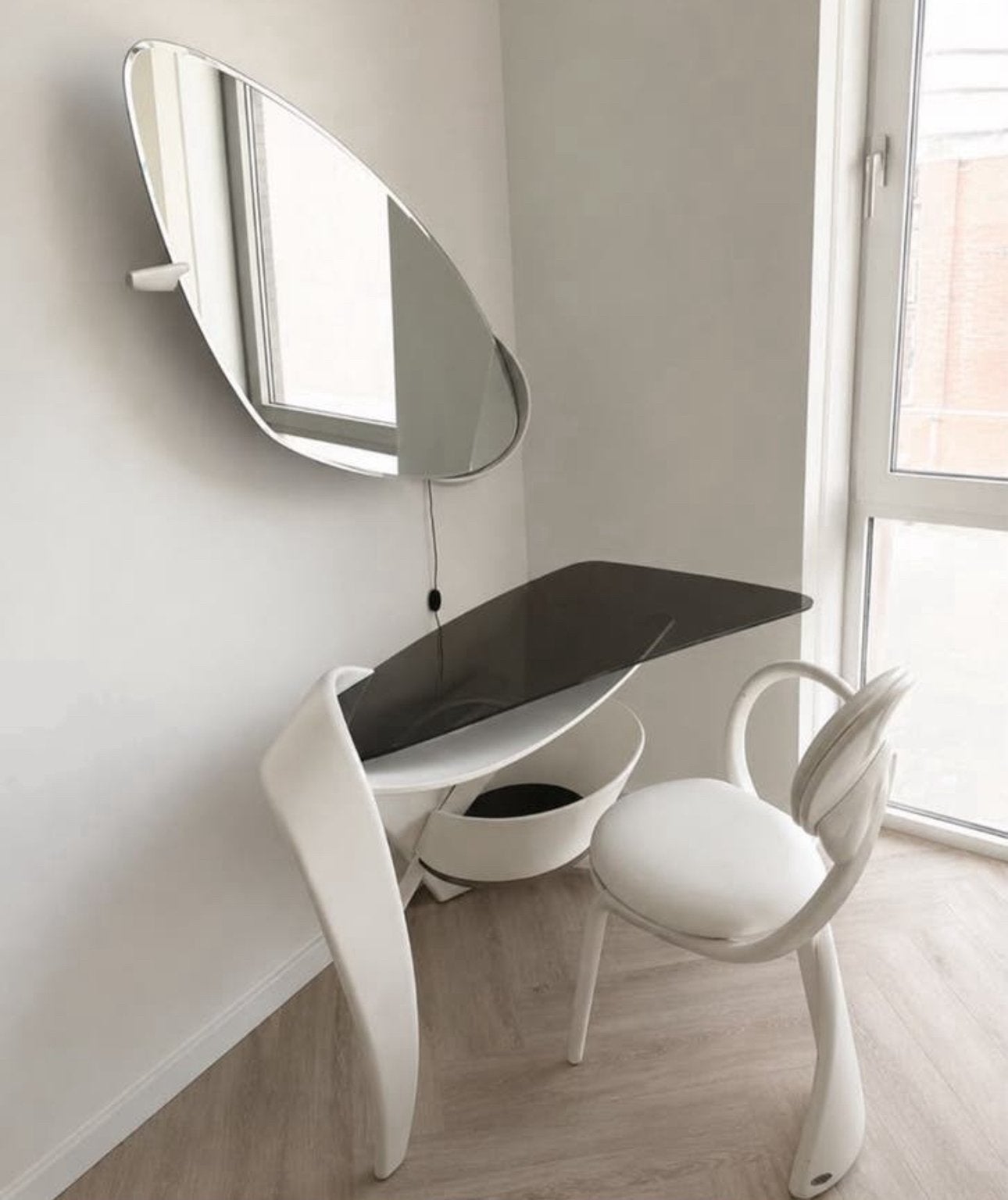 set de table de maquillage Desk Design Flexwood Furniture, Maison & Meubles, Enlèvement, Comme neuf