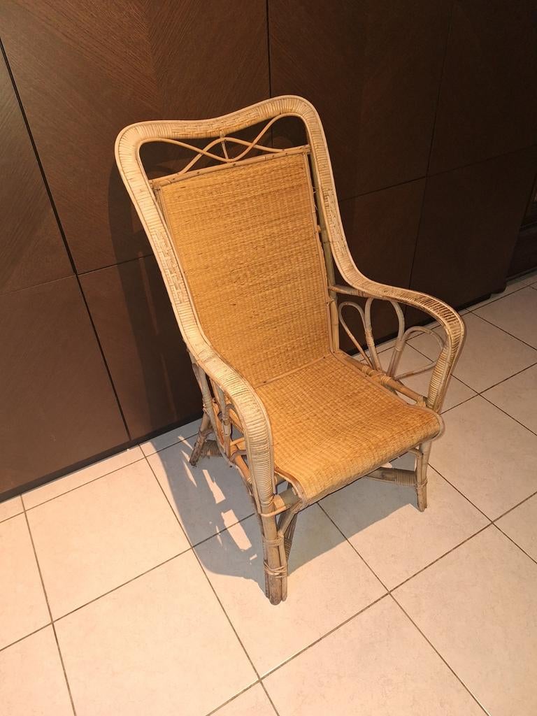 Fauteuil en rotin