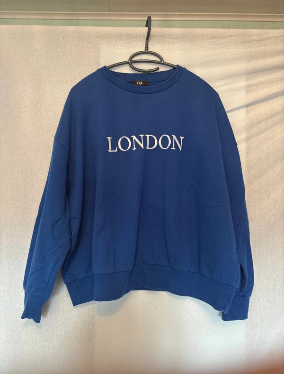 Trui blauw, Ophalen of Verzenden, Zo goed als nieuw, Maat 38/40 (M), Blauw