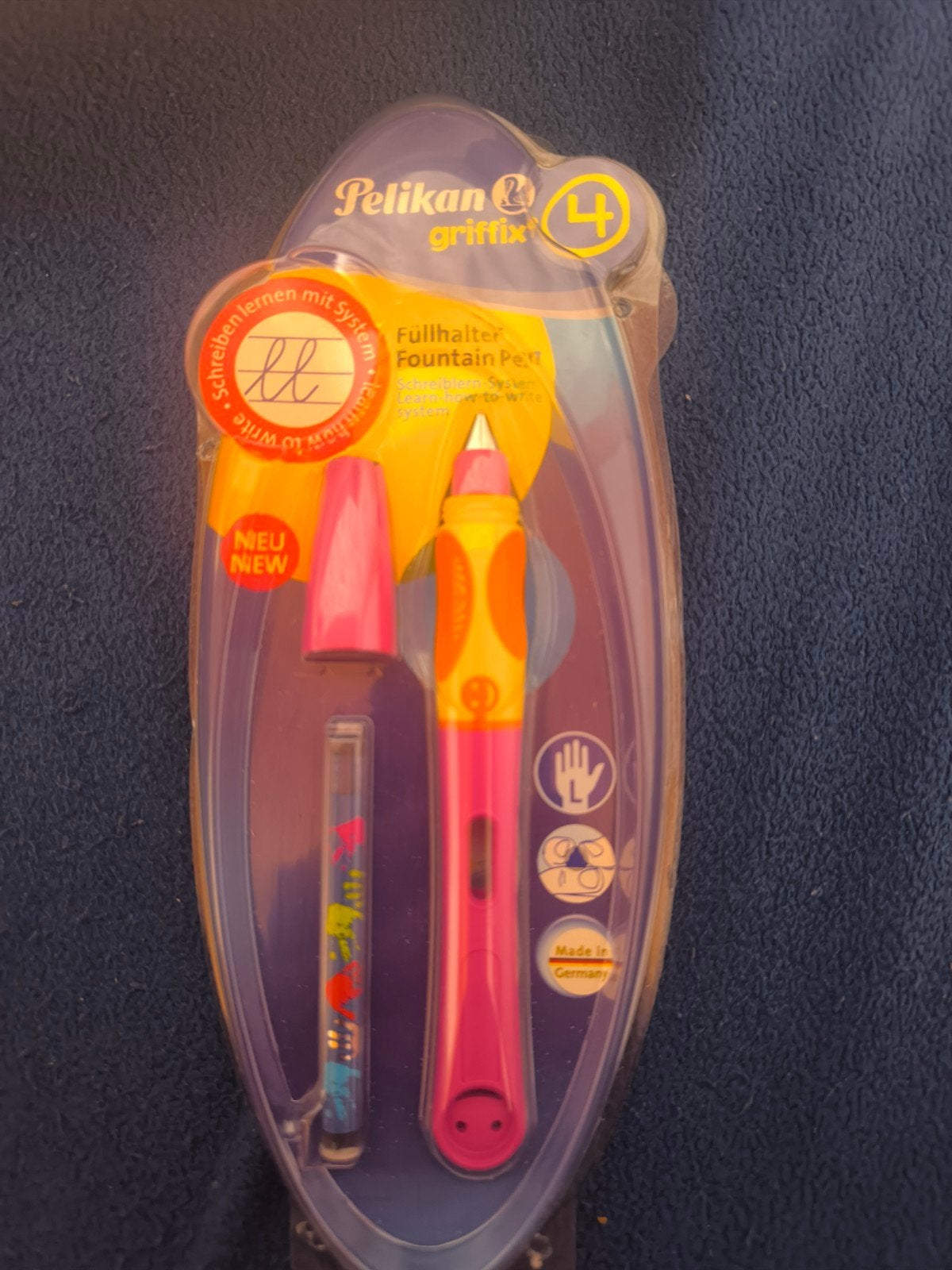 pelikan stylo, Enlèvement