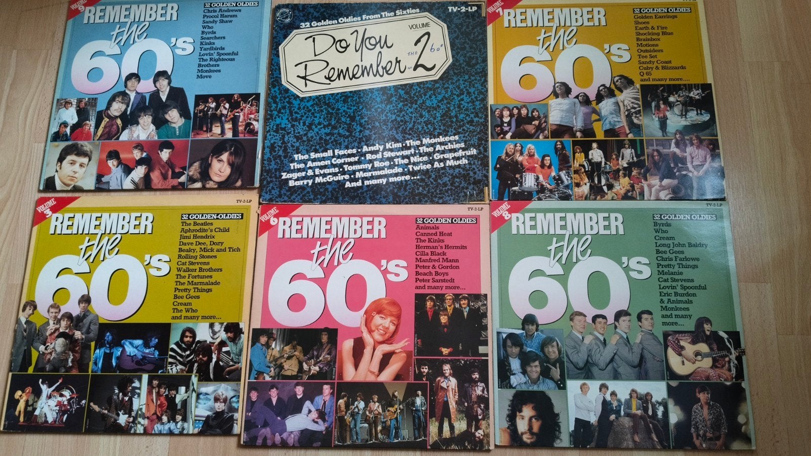 LP's Remember the 60's, Enlèvement ou Envoi, LP