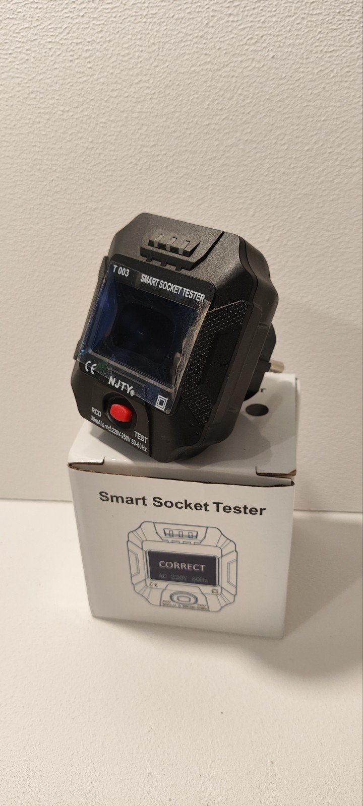 Stopcontacttester en bedradingsindicator, Doe-het-zelf en Bouw, Meetapparatuur, Ophalen of Verzenden, Nieuw, Elektriciteit