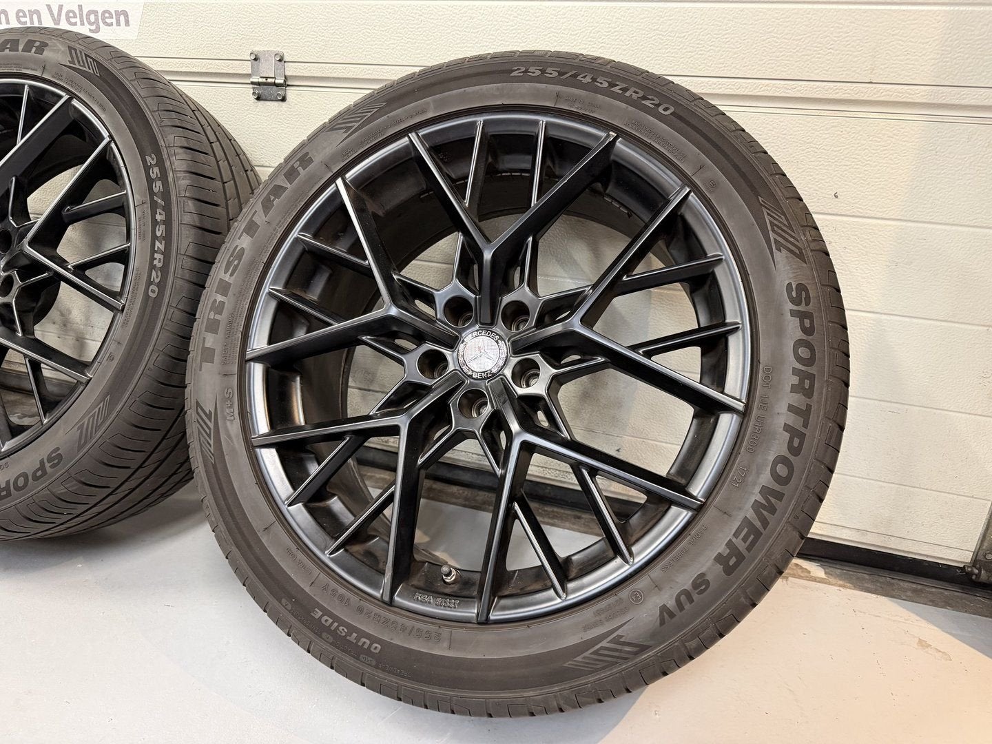 20inch Mercedes Black AMG GTS Style Velgen Set! 5x112 A merk, Pneus et Jantes, 255 mm, Véhicule de tourisme, Pneus été