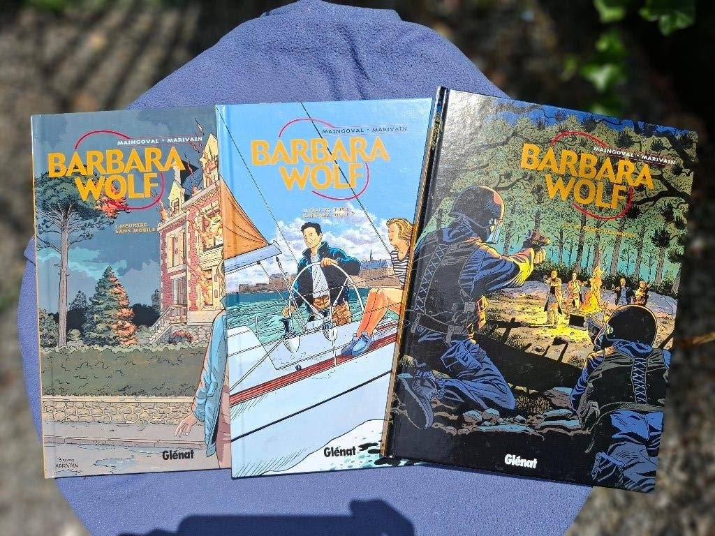 BARBARA WOLF TOMES 1 à 3 SERIE COMPLETE TTBE TOUS EO, Livres, BD, Série complète ou Série, Enlèvement ou Envoi, Comme neuf