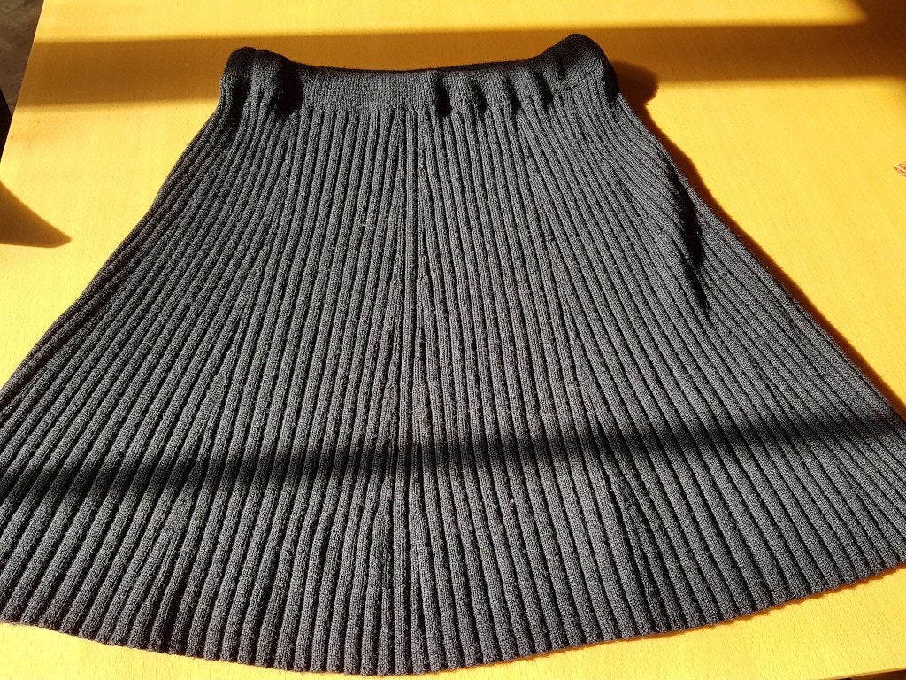 tricot rok, Kleding | Dames, Zwart, Alain manoukian, Ophalen of Verzenden, Zo goed als nieuw
