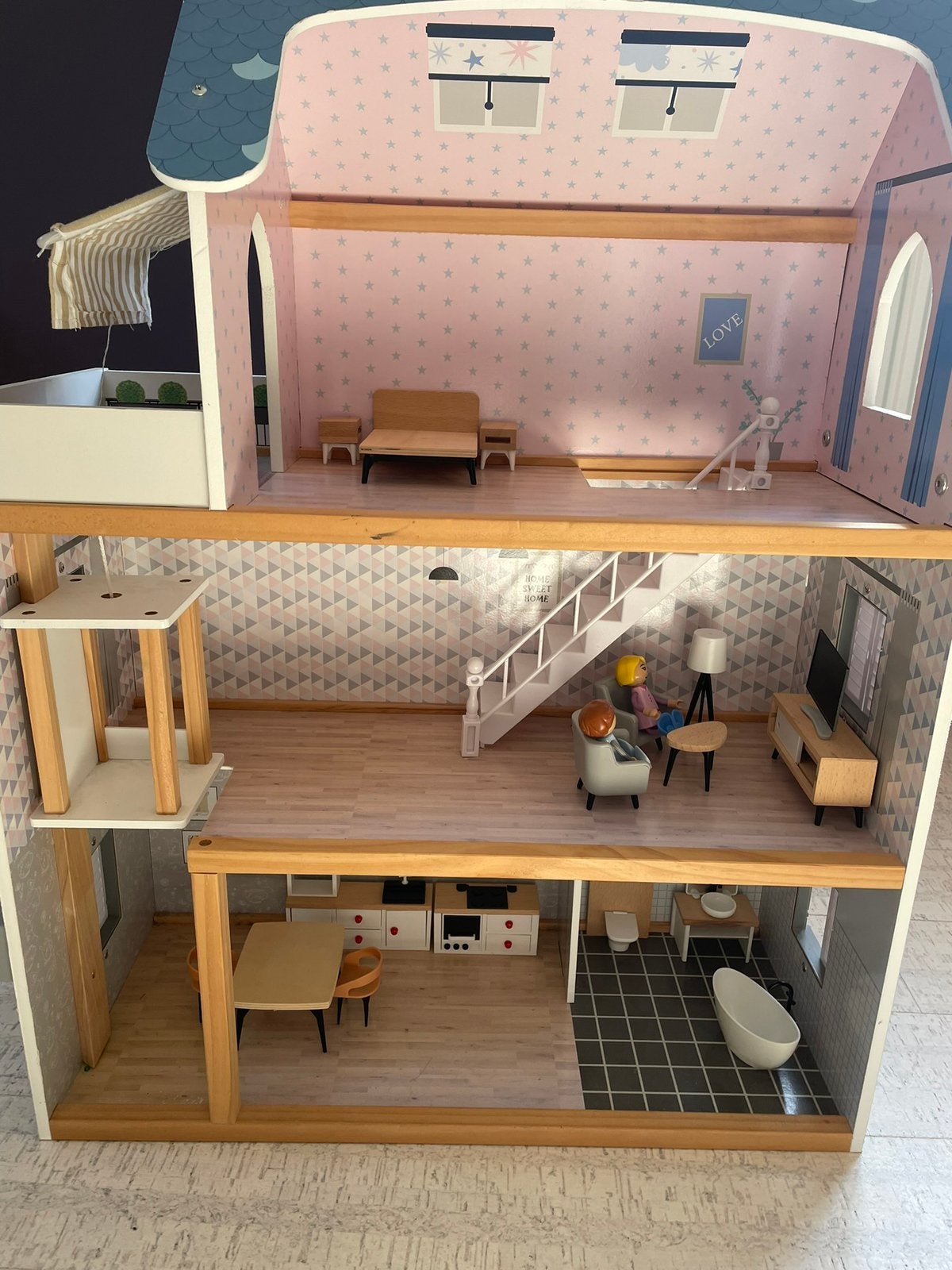 Poppenhuis, Ophalen, Zo goed als nieuw, Poppenhuis