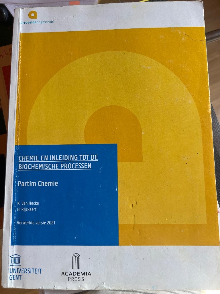 Chemie en inleiding tot de biomchemische processen, Enlèvement ou Envoi, Utilisé, Enseignement supérieur