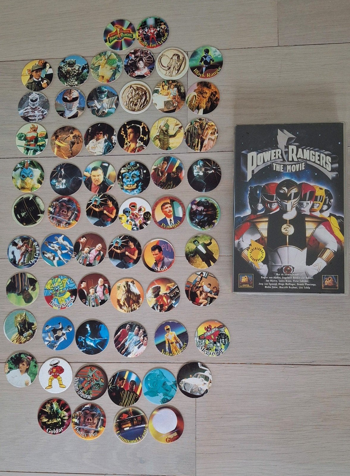 Beaucoup de vidéos Flippo Power Rangers et VHS, Collections, Flippos, Enlèvement ou Envoi, Flippos en vrac