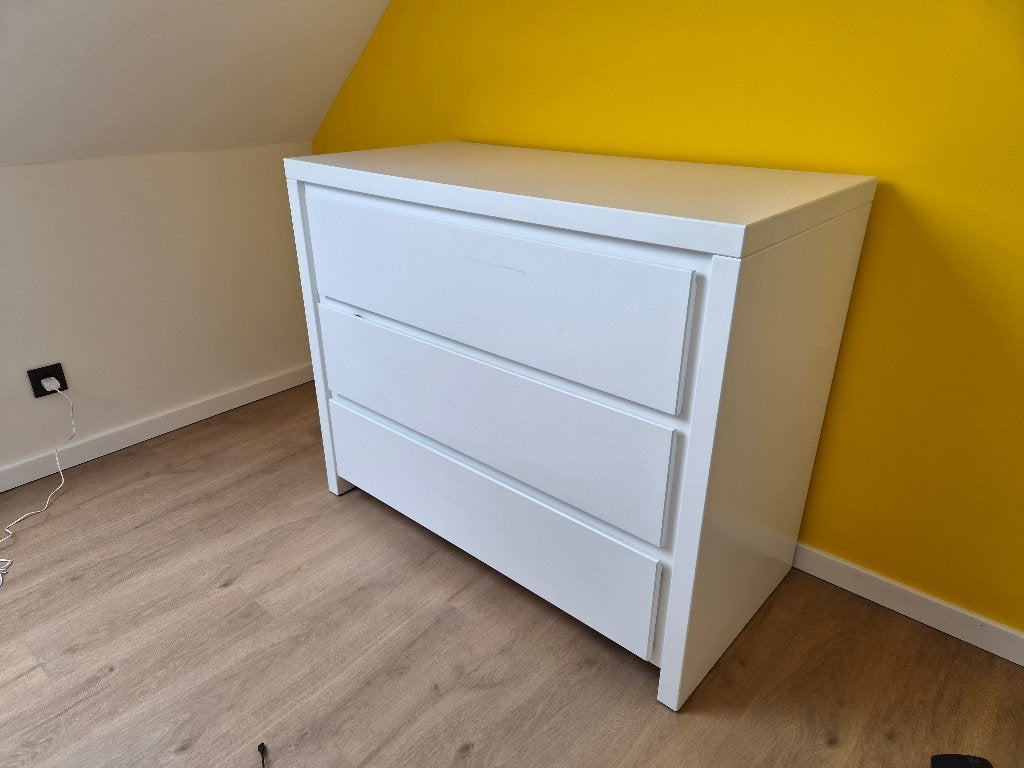Ladekast, Huis en Inrichting, Kasten | Ladekasten, Ophalen, 100 tot 150 cm, Zo goed als nieuw, 3 of 4 laden