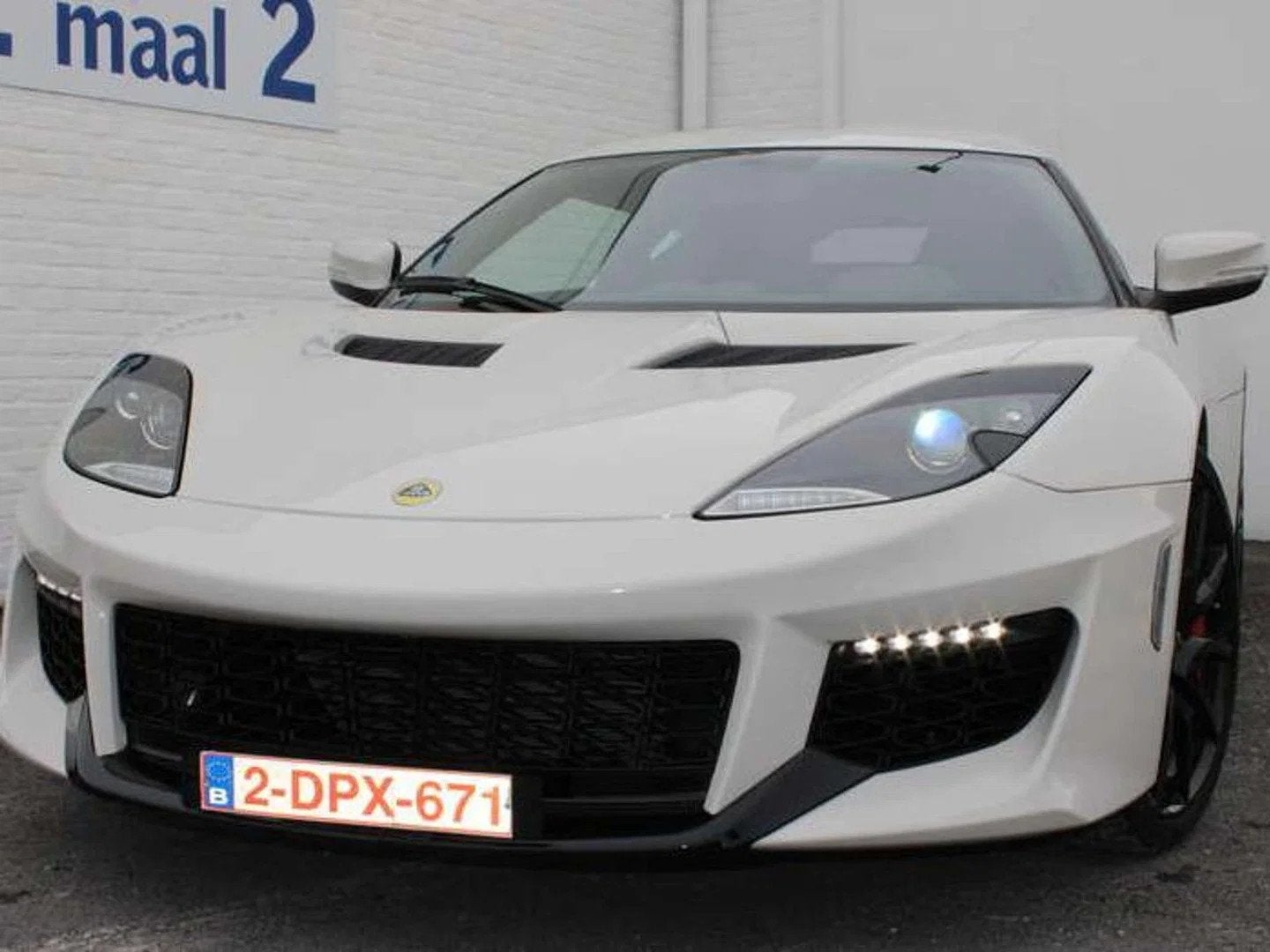 Lotus Evora 400 3.5i V6 2+2 (bj 2016, automaat), Auto's, Automaat, 4 zetels, Wit, Leder