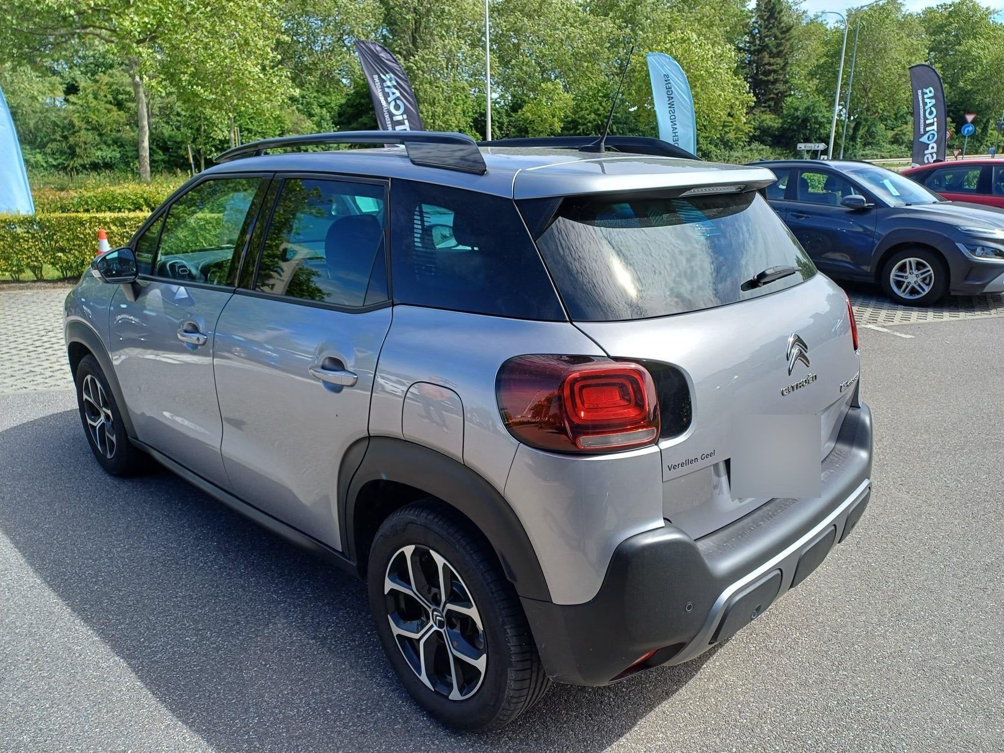 Citroën C3 Aircross 1.2 PureTech 130 S&S EAT6 PLUS ORIGINS, Autos, Argent ou Gris, Electronic Stability Program (ESP), Entreprise