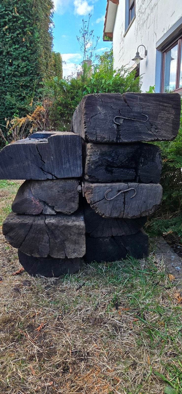 Te koop 9 treinbilzen 250- 260cm., Ophalen, Gebruikt