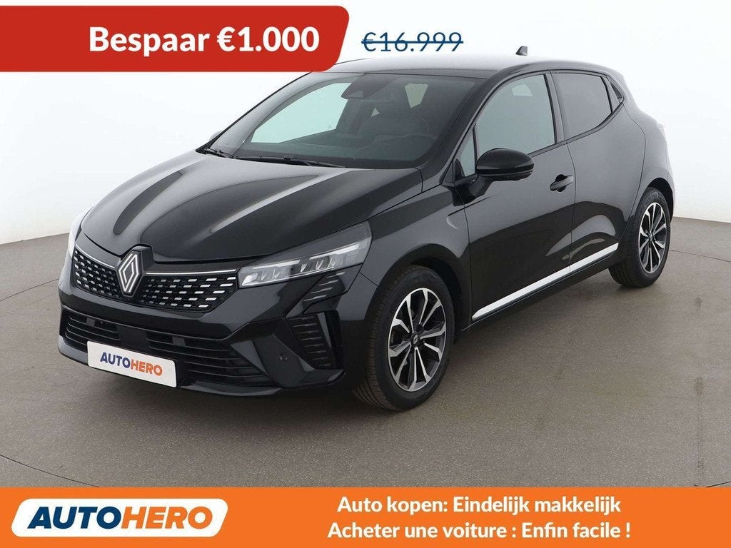 Renault Clio 1.0 TCe Techno (bj 2024), Auto's, Renault, Te koop, Clio, 360° camera, ABS, Adaptive Cruise Control, Airbags, Airconditioning