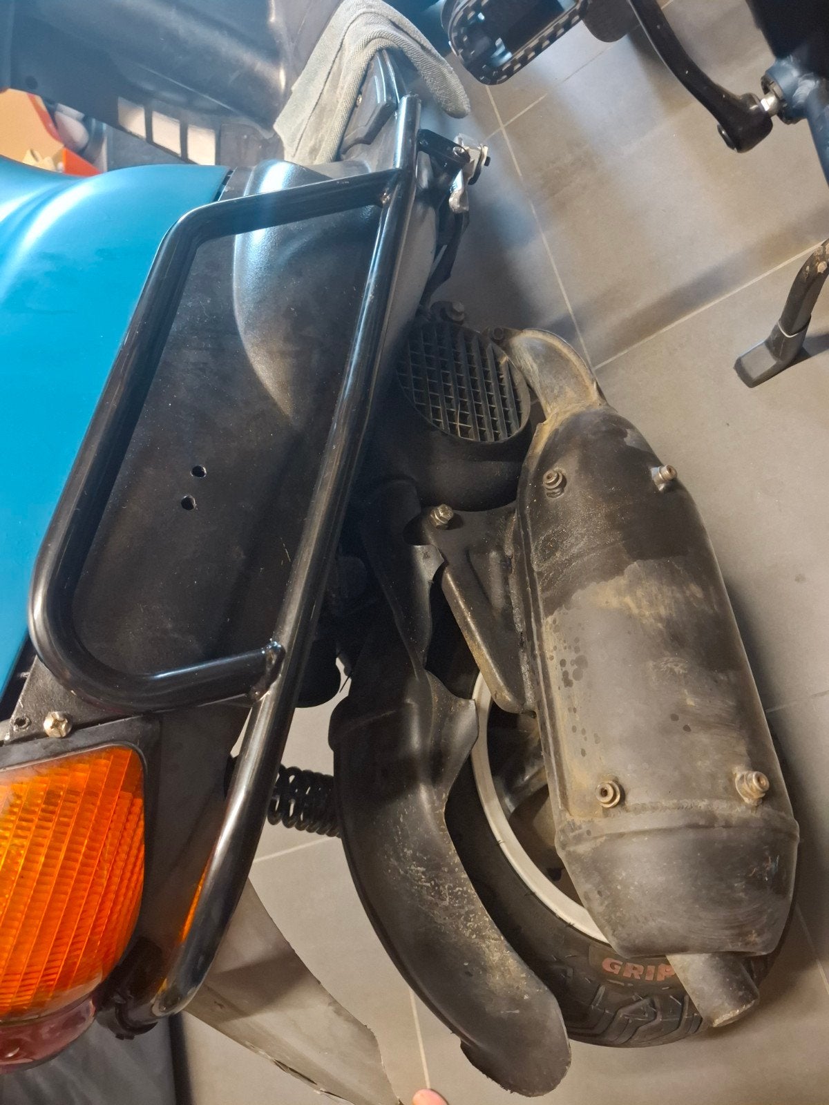 skr 125cc blok, Ophalen, Blok