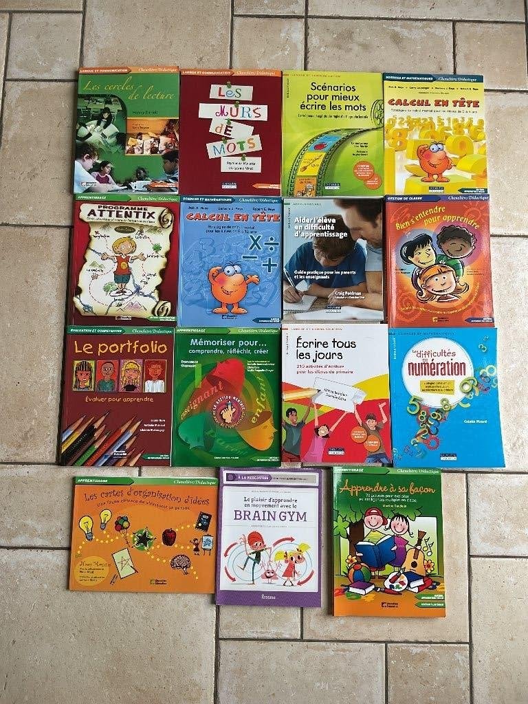 Livres pédagogiques édition La chenelière, Enlèvement, Utilisé