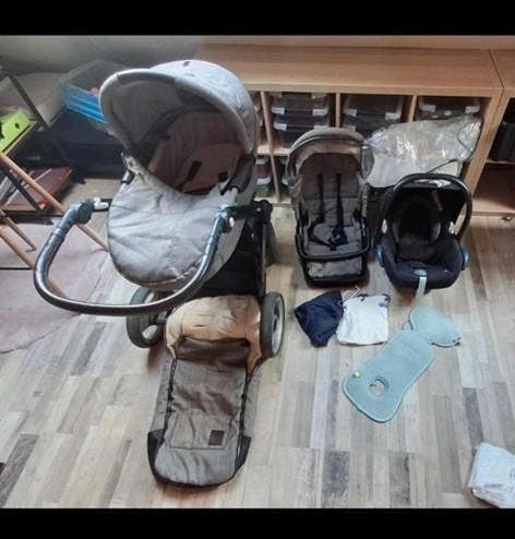 Mutsy evo buggy/reiswieg/Maxi-Cosi/bijhorigheden, Enlèvement, Poussette, Maxi-Cosi
