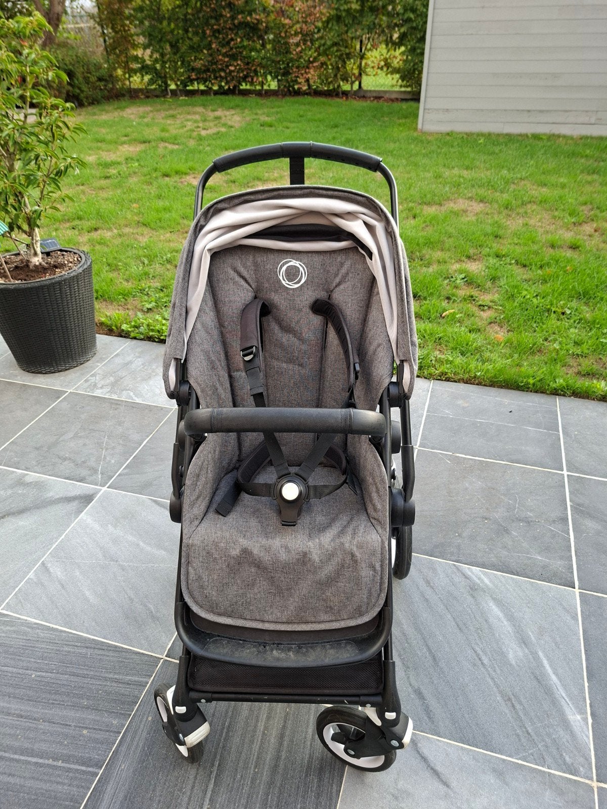 Buggy Bugaboo Grey mooie staat - incl. diverse extra's, Ophalen, Zo goed als nieuw, Overige merken, Zonnekap