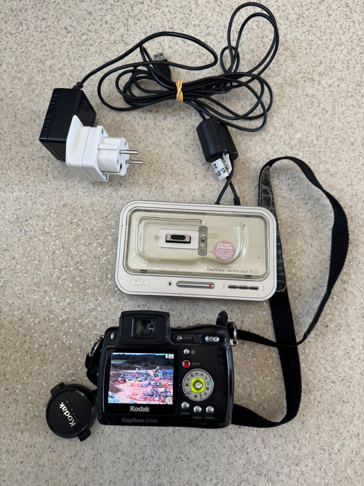 Kodak EasyShare DX7590 – Complet avec tous les accessoires, Enlèvement, Kodak