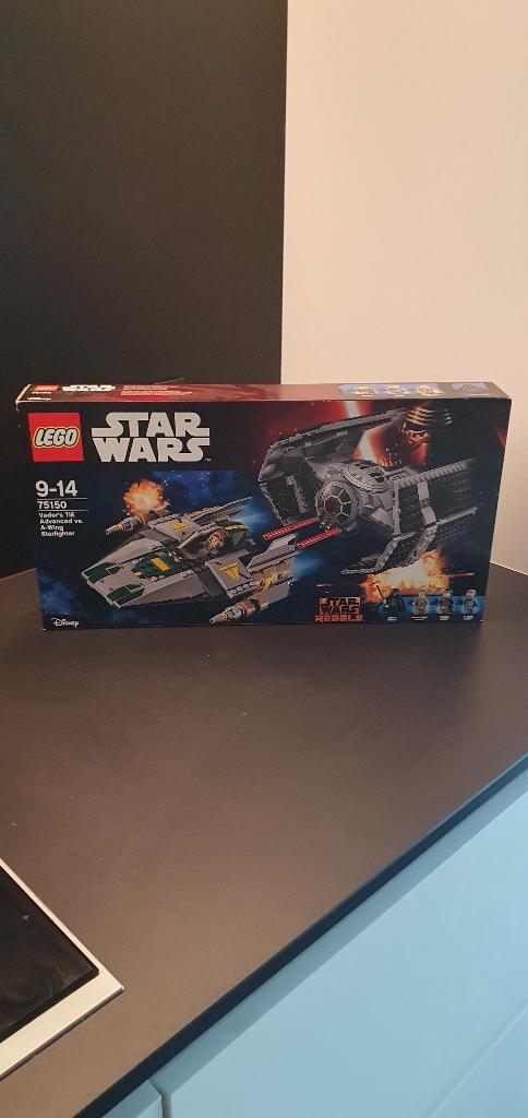Lego 75150 Darth Vaders TIE Advanced vs A-Wing Starfighter, Star Wars, Lego, Nieuw, Ophalen of Verzenden