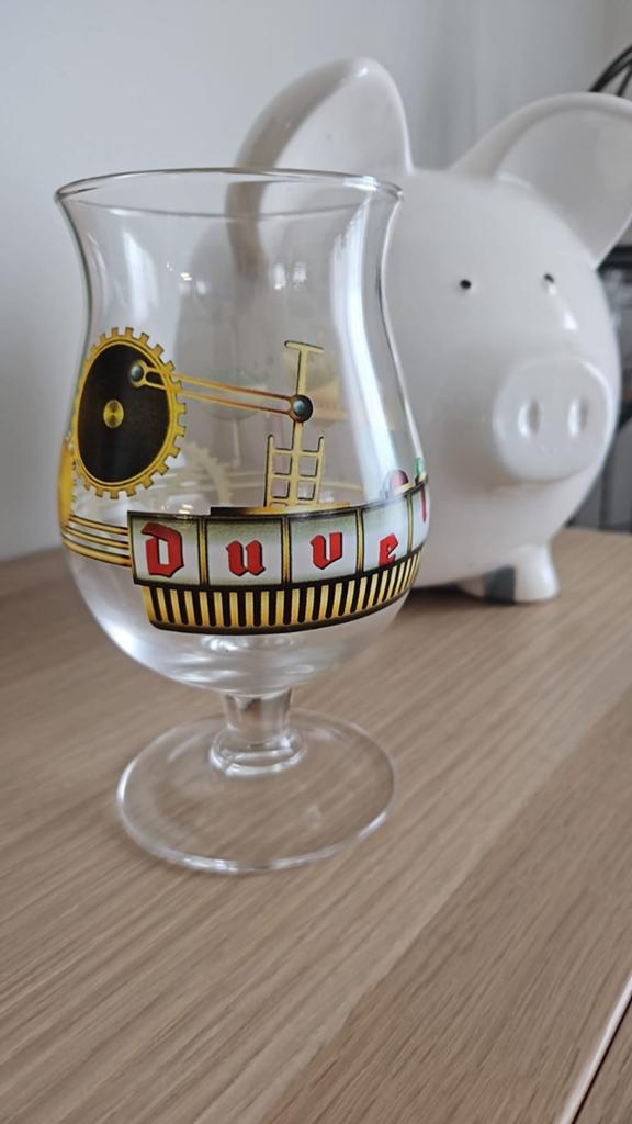 Duvel Jono, Verzamelen, Biermerken, Ophalen, Zo goed als nieuw, Glas of Glazen, Duvel