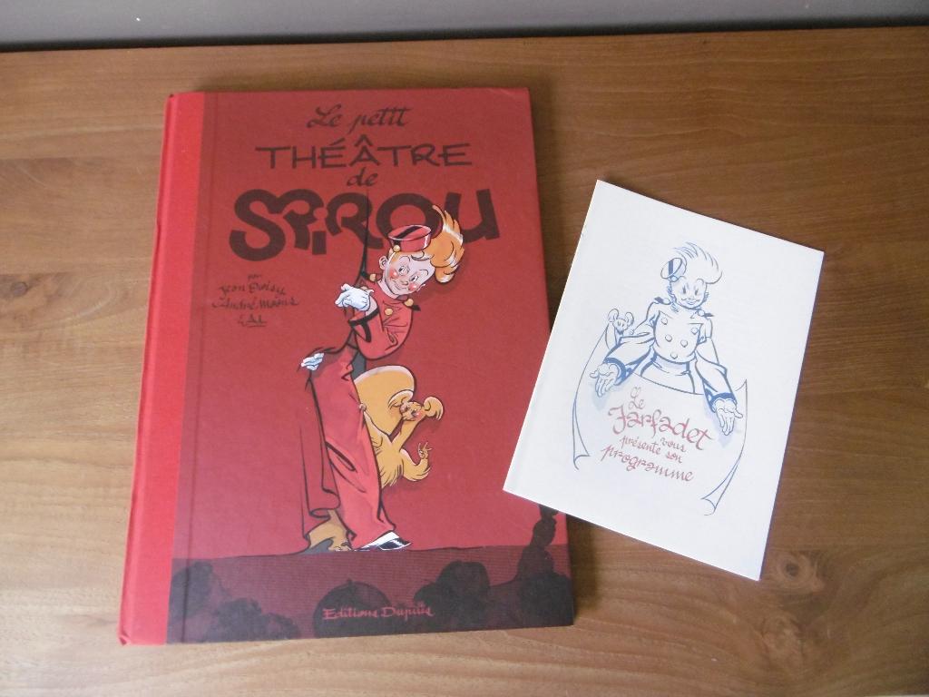 Le petit théâtre de Spirou - EO - Gd format + livret, Livres, BD, Enlèvement ou Envoi