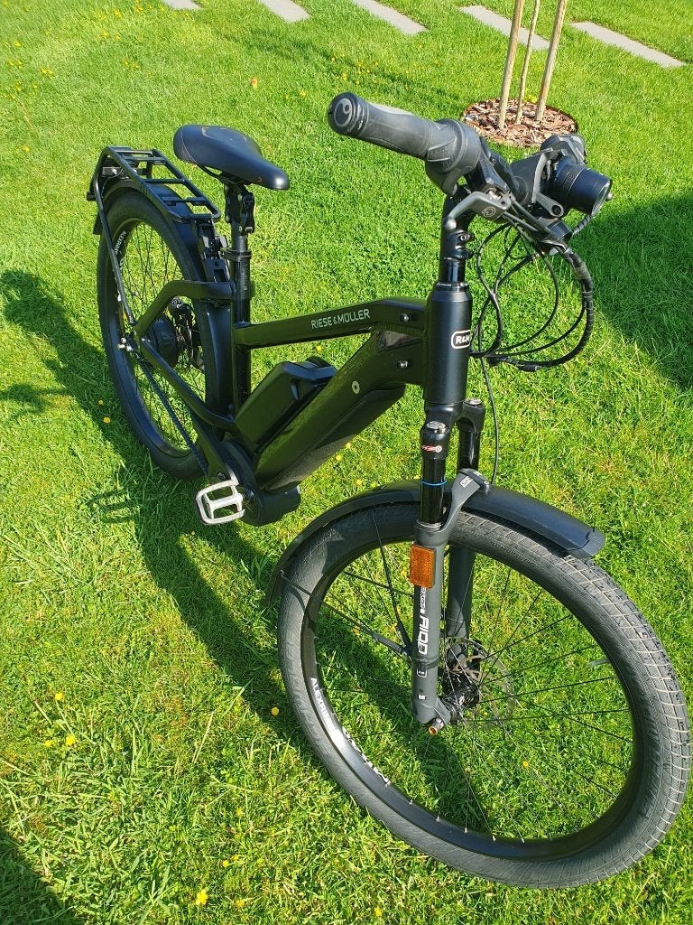 Fiets Speedpedelec Riese & Muller met foutmelding, Vélos & Vélomoteurs, Vélos électriques, Utilisé, Riese & Müller, 30 à 50 km par batterie