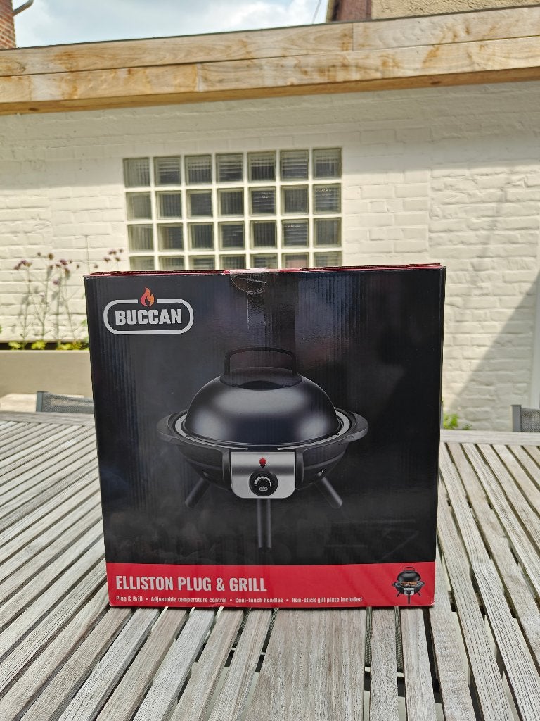 Elliston Plug & Grill van Buccan, Elektronische apparatuur, Ophalen of Verzenden, Nieuw, Tafelgrill