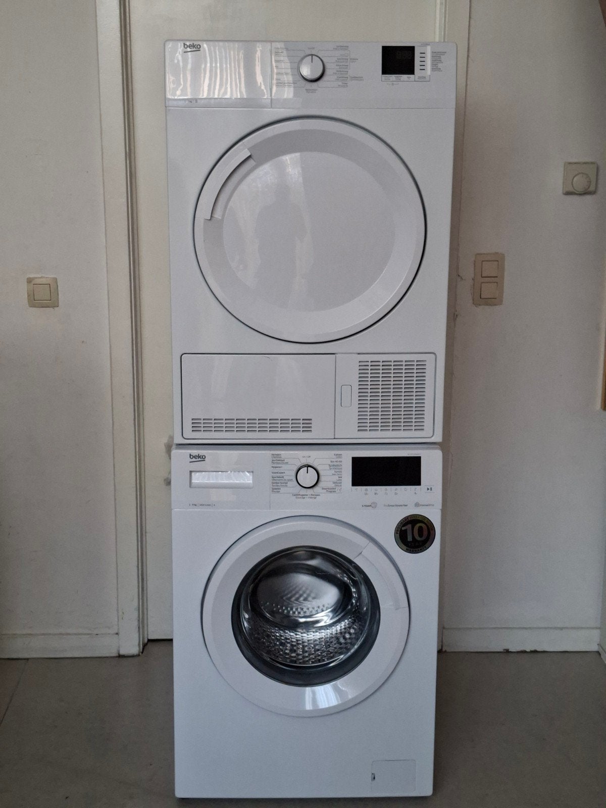 beko wasmachine en droogkast samen of apart te kopen, Ophalen of Verzenden
