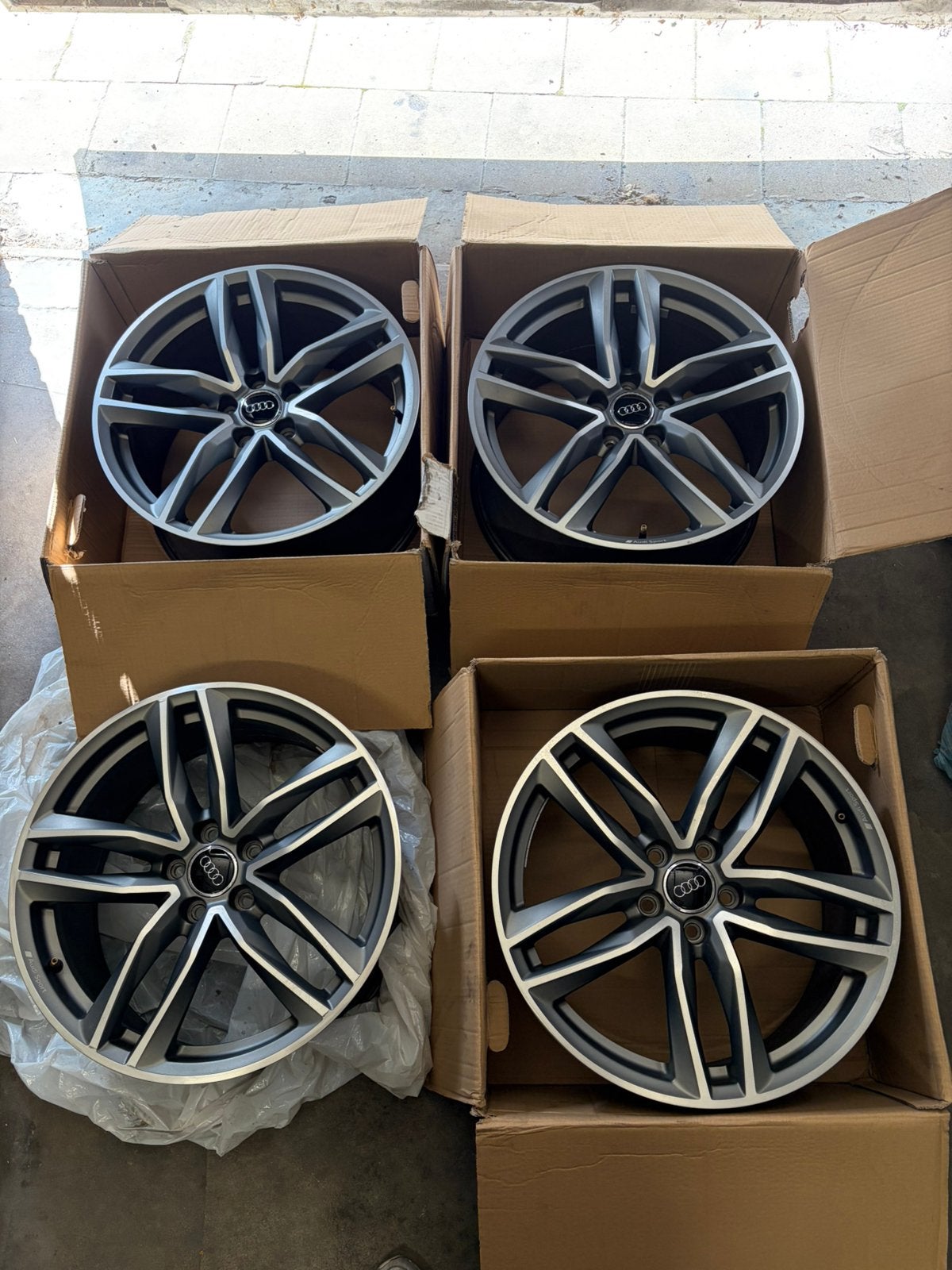4jantes Audi RS/TT ORIGINE 5x112, Autos : Pièces & Accessoires, Enlèvement ou Envoi