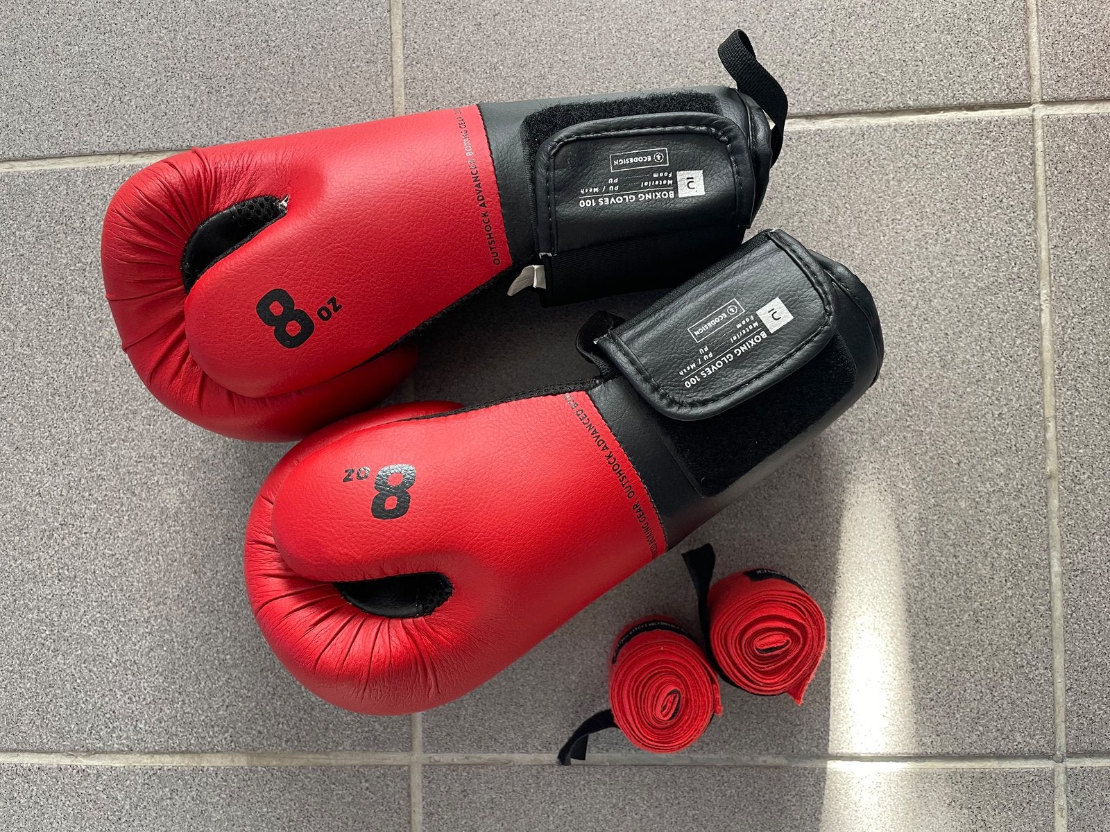 Gants de boxe et bandages pour enfants, Enlèvement ou Envoi, Comme neuf