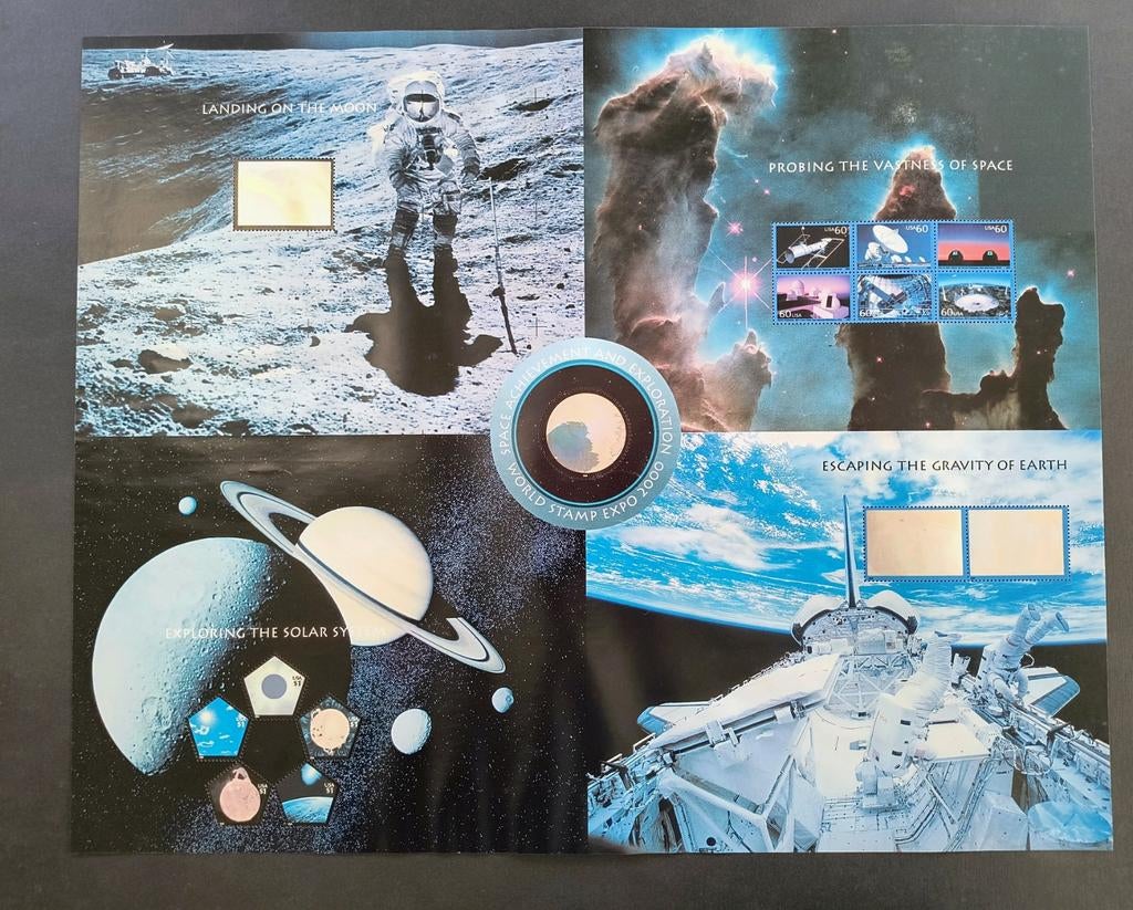 Unieke set expo 2000 ruimtevaart nasa, Ophalen