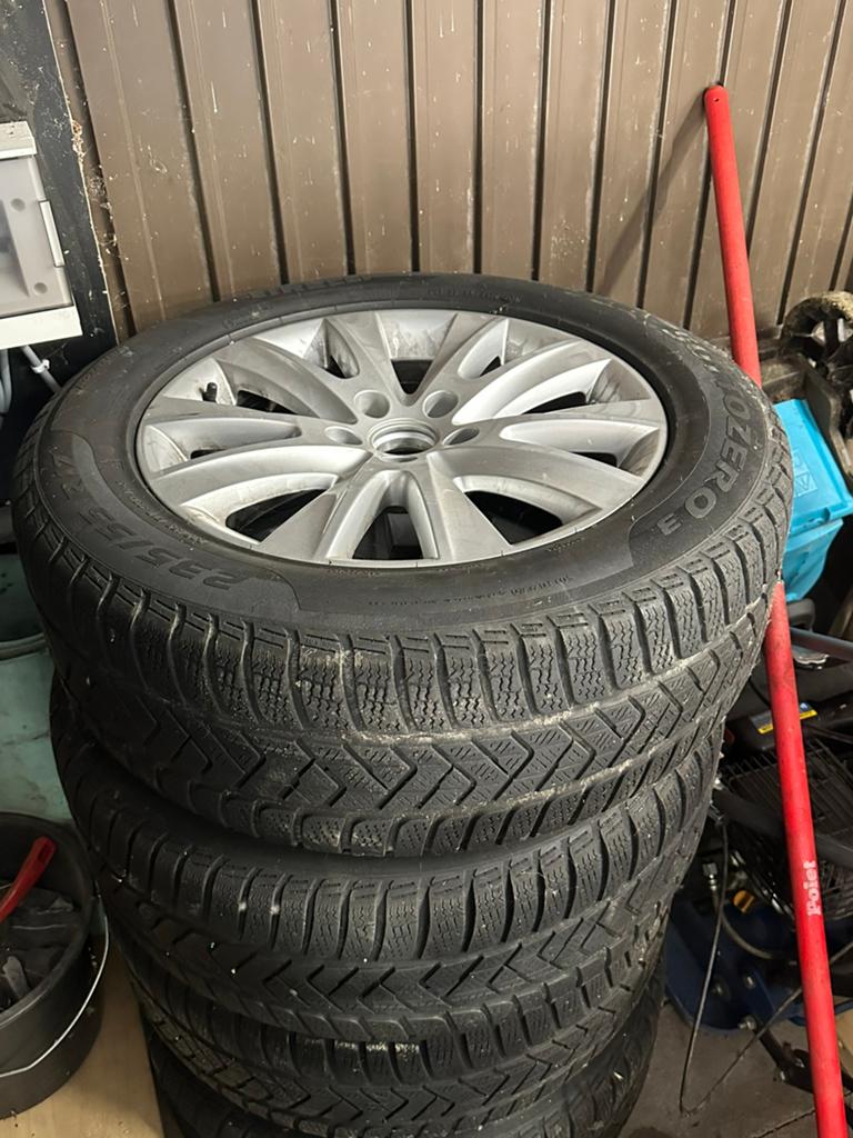 17 inch vw velgen, Ophalen, 17 inch, Band(en)