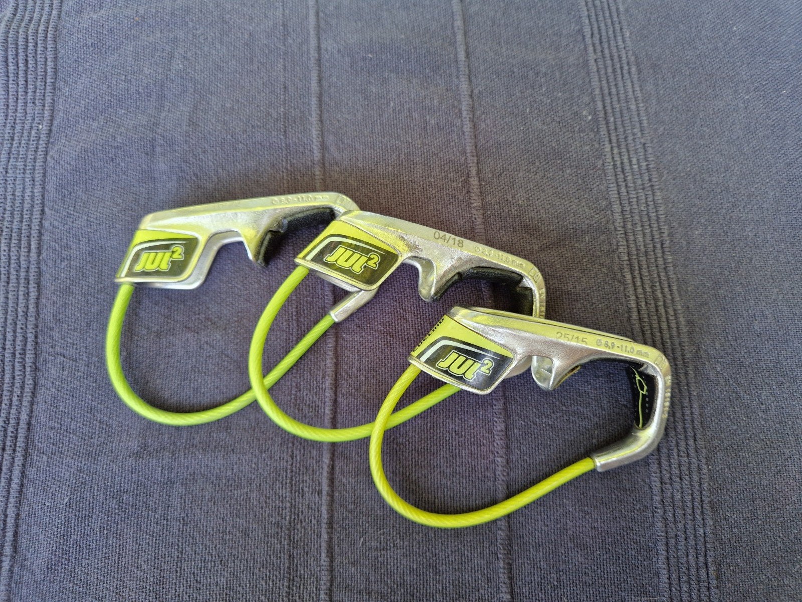 Edelrid Jul 2 zekerapparaat, Sport en Fitness, Ophalen, Zo goed als nieuw, Klimsport-accessoire