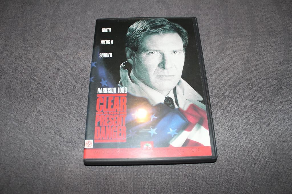 DVD Clear and Present Danger, Cd's en Dvd's, Dvd's | Actie, Vanaf 16 jaar, Ophalen of Verzenden, Gebruikt, Actie