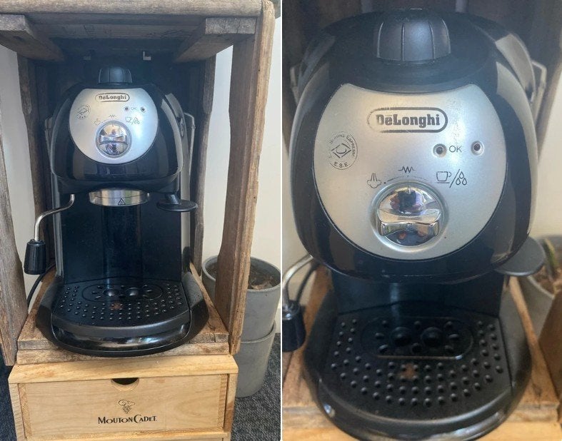 Delonghi machine à café encore fonctionnelle, Machine à espresso, Réservoir d'eau amovible, Autres types, 2 à 4 tasses