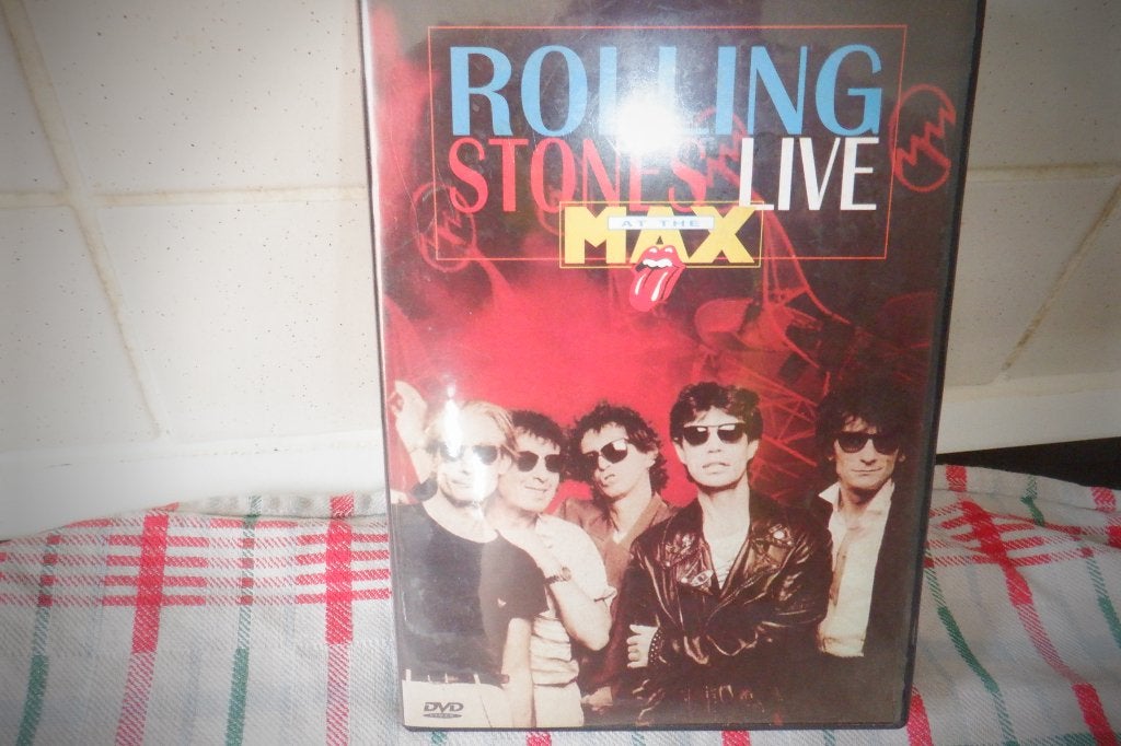 DVD Rolling Stones Live At The MAX+Gratis DVD Br.To Babylon, Alle leeftijden, Ophalen of Verzenden, Zo goed als nieuw