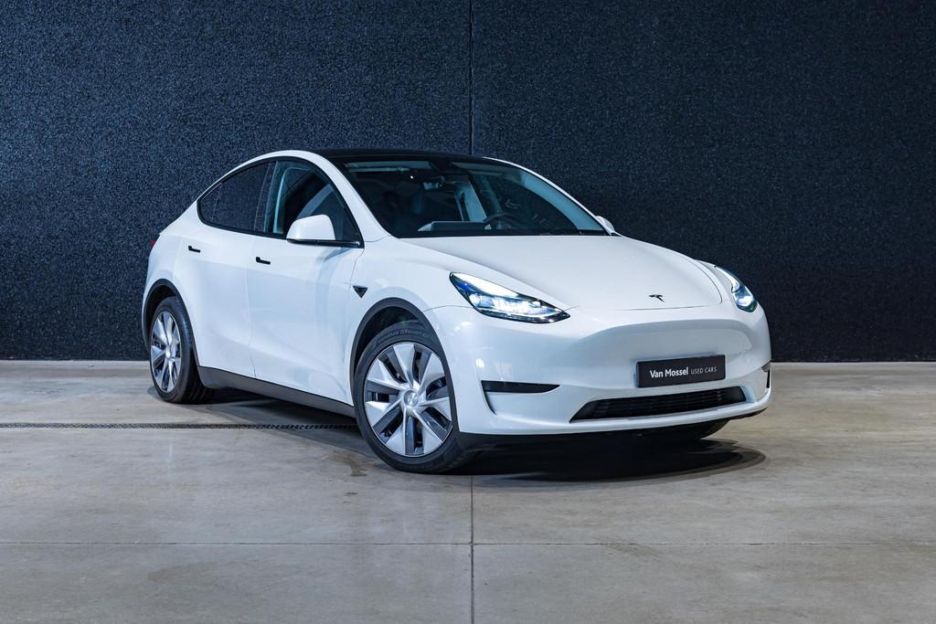 Tesla Model Y Standard Range RWD 60 kWh Pano DAK | CAMERA |, Automaat, Gebruikt, Wit, 5 deurs