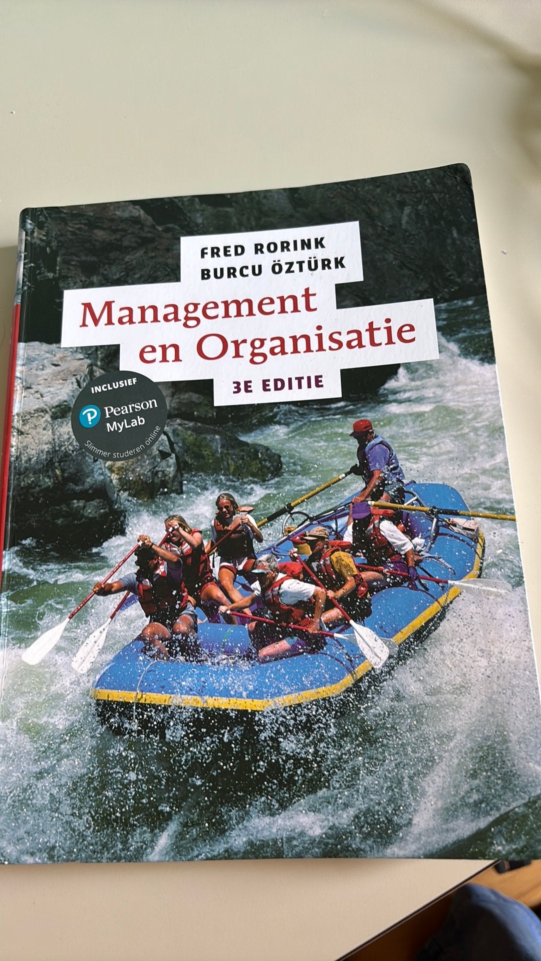 Management en Organisatie, 3e editie met MyLab NL toegangsco, Livres, Enlèvement ou Envoi, Néerlandais, Fred Rorink; Burcu Öztürk