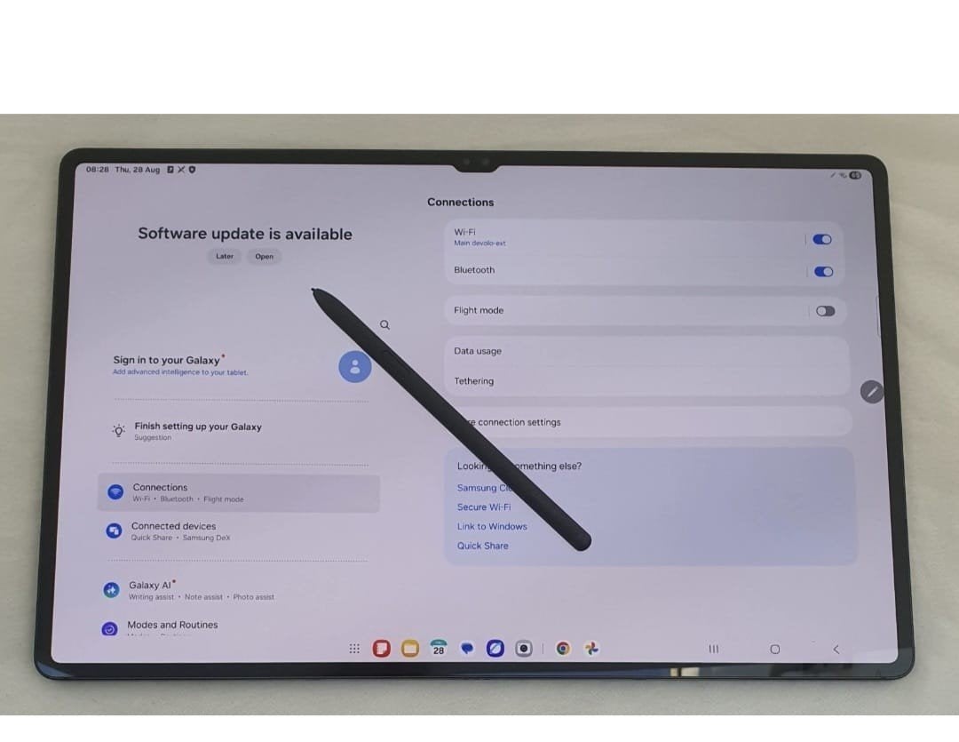 Samsung Galaxy Tab S8 ultra wifi Vaste prijs, Computers en Software, Windows Tablets, Ophalen of Verzenden