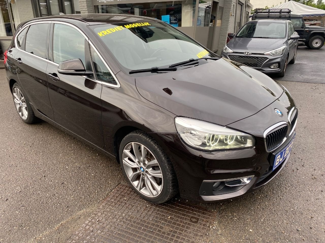 BMW 2 Reeks Active Tourer 220 i LUXURY LINE MET GARANTIE, Auto's, 1998 cc, Monovolume, Gebruikt, 4 cilinders