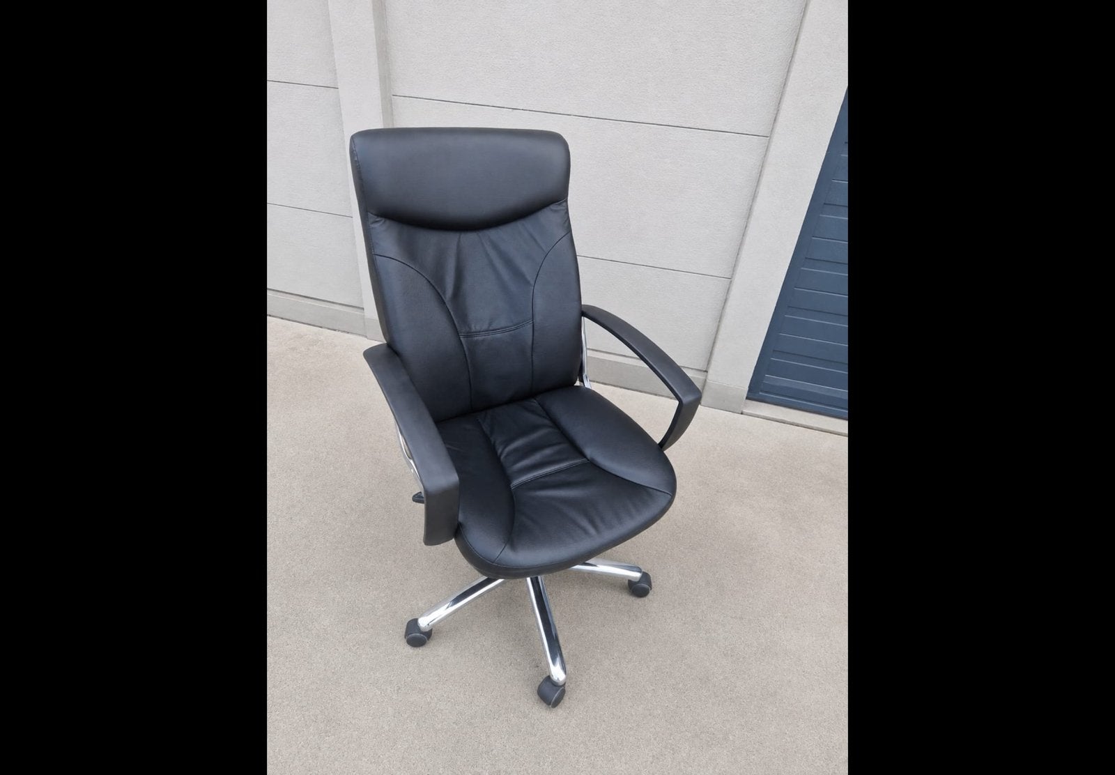 Degelijke bureaustoel, Maison & Meubles, Chaises de bureau, Enlèvement, Utilisé, Noir, Chaise de bureau