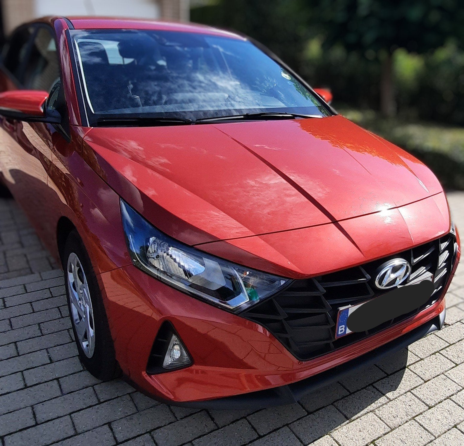 Hyundai I20 van 2021 weinig km's, Auto's, Voorwielaandrijving, Dealer onderhouden, Stof, Handgeschakeld