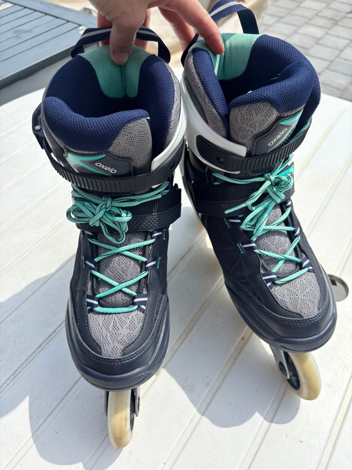 Inline skates, Sport en Fitness, Ophalen, Zo goed als nieuw