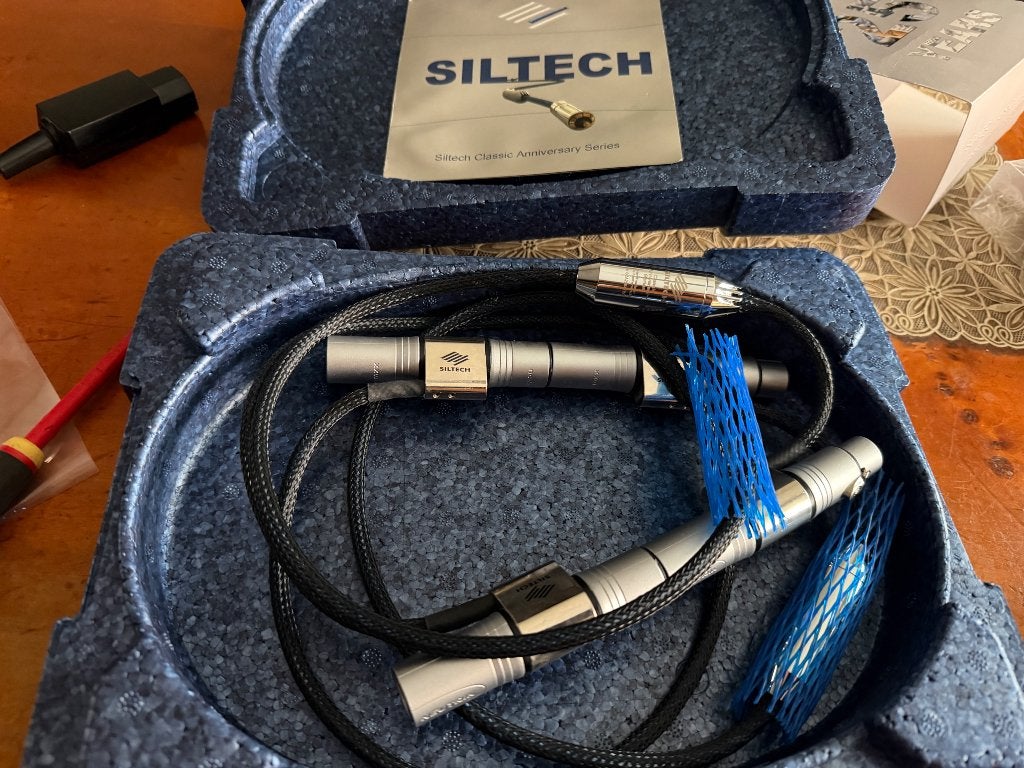 Siltech Zero Ohm Link Diamond, Audio, Tv en Foto, Audiokabels en Televisiekabels, Ophalen of Verzenden, Zo goed als nieuw, Minder dan 2 meter
