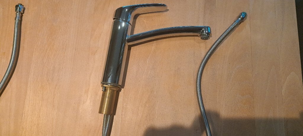 Keukenmengkraan Hans Grohe, Ophalen, Zo goed als nieuw, Chroom, Kraan