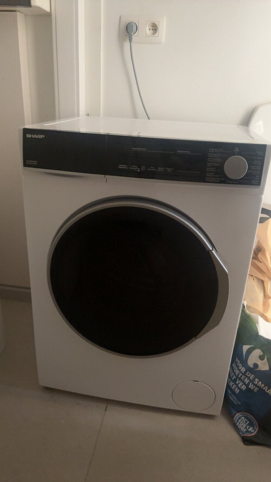 Wasmachine 8KG EPCA, Elektronische apparatuur, 6 tot 8 kg, Ophalen, Zo goed als nieuw