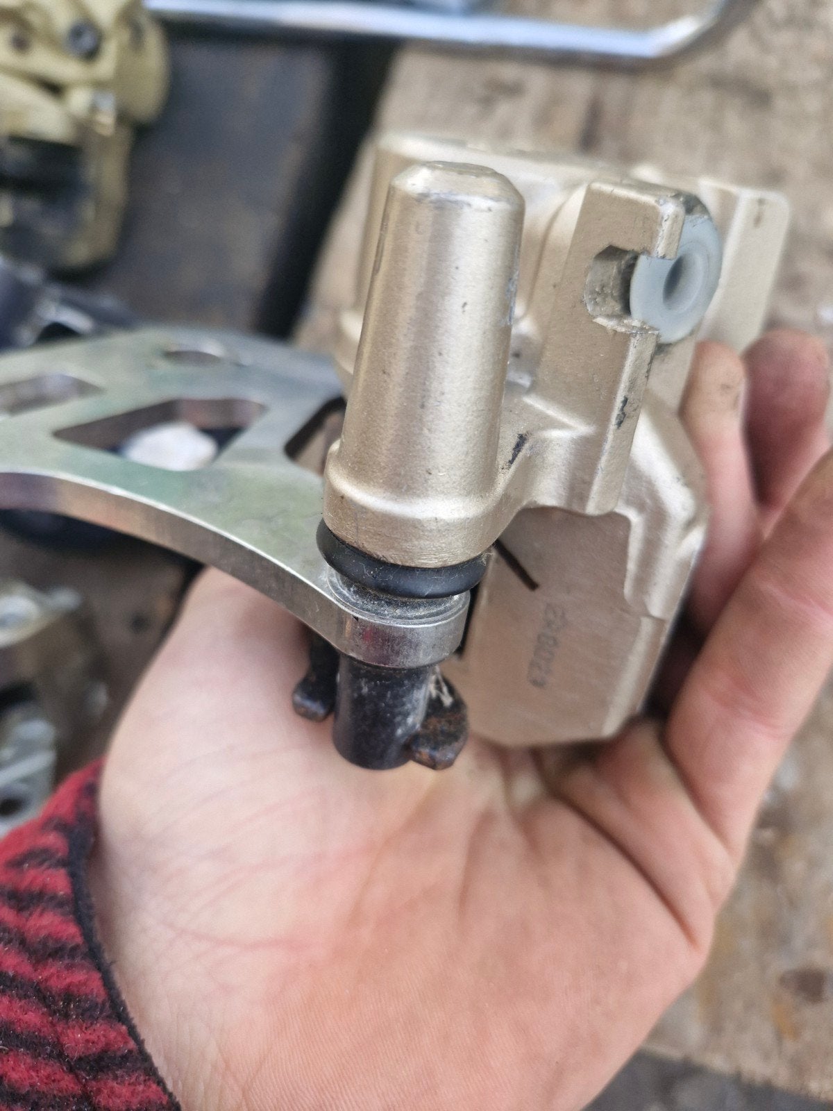 nissin remklauw, Motoren, Ophalen of Verzenden
