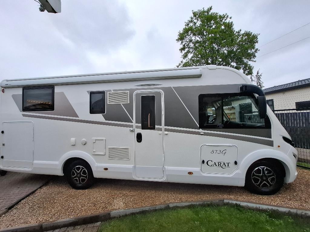 Mc Louis Carat 873 Châssis lourd 4,4 t, Réfrigérateur, Auvent, Toilette à cassette, Fiat