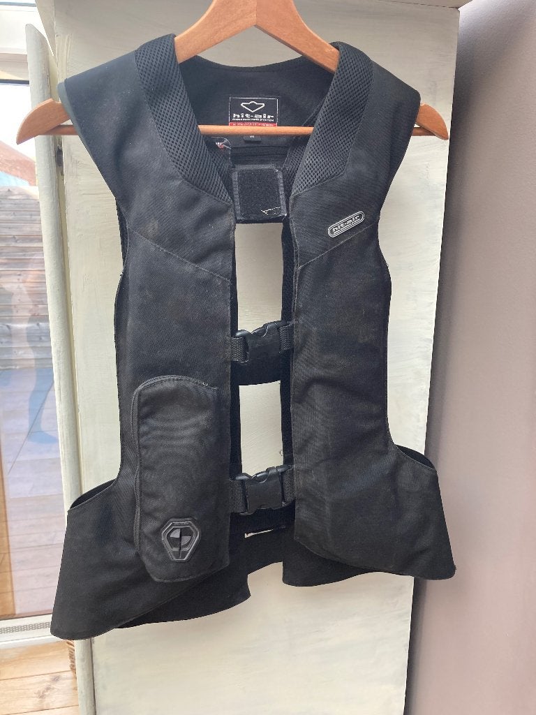 Gilet airbag Hit-air taille M, Animaux & Accessoires, Femmes, Autres marques, Obstacle, Noir