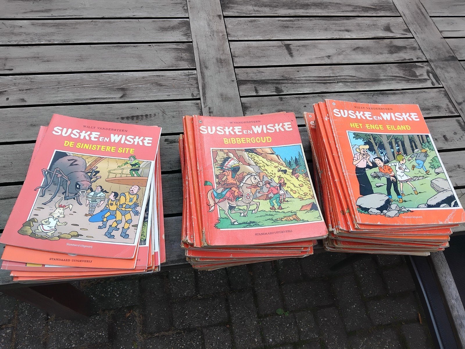 70 suske en wiske stripboeken, Boeken, Meerdere stripboeken, Ophalen of Verzenden, Gelezen